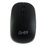Mouse Inalambrico Ghia GM300NG Color Negro/ Gris