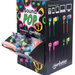 Display Para Mostrador Manhattan 178822 Incluye 40 Piezas Auriculares Soundpop Colores Surtidos