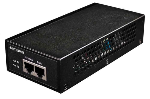 Inyector POE Gigabit Intellinet 560566, Alta Potencia 42W Ethernet