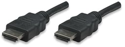 Cable de video HDMI M-M de 3metros, 4K, Manhattan 306126
