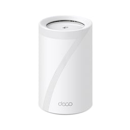 Router Inalambrico Mesh TP-Link Deco-BE65 5GHZ/Triple Banda/Puertos/2 Puerto 2.5 Gigabit WAN/LAN/4 Antenas Internas/Operacion Multi-Link MLO/Administracion Mediante la App Deco (IOS/Android)/Homeshield