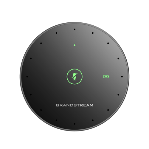 Microfono Inalambrico Grandstream GMD1208, Bluetooth Para GVC3220, 8 Microfonos Omnidireccionales Para Hasta 5 MTS
