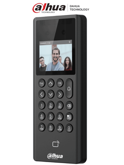 Control de Acceso y Asistencia Dahua DHI-ASI3203E/USB/RS-485/RJ-45/1,000 Rostros/1,000 Usuarios/3,000 Tarjetas MIFARE/Admite 50 Administradores/100,000 Registros/Salida 12V 1A/2.4"