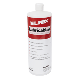Lubricante Dieléctrico Silimex 750301845424 de 1LT/Alta Eficiencia para Jalado de Cables sin Daños/No es Tóxico y Compatible con Todo Tipo de Cable/Deslizamiento de Cables Seguro/Sin Fricción y sin Riesgos