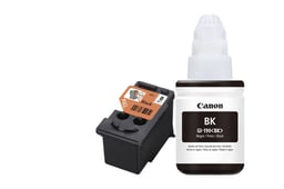 Kit Cabezal Canon 0692C004AA Negro + Botella de Tinta