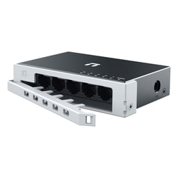 Switch Netis ST105D 5 Puertos 10/100Mbps/No Administrable/De Escritorio/Con Seguro de Conector Incorporado/Carcasa Metalica