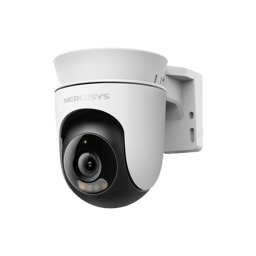 Camara Ip Wifi Mercusys MC510 2MPX/Panoramica/Vista 360°/Vision Nocturna A Color/IP65/Almacenamiento MicroSD Hasta 512GB o Nube Para Proteccion Continua 24/7