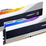 Memoria DDR5 32GB (2X16GB) 6000MHZ G.Skill Trident Z RGB Silver CL40, F5-6000J4040F16GX2-TZ5RS