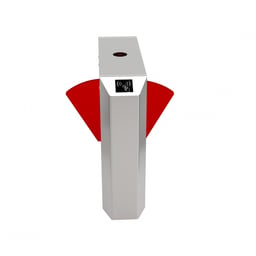 Barrera Peatonal De Aleta Bidireccional ZKTeco FBL220 Acero SUS304 / Aletas De Acrílico / Infrarrojo De Seguridad / 110V / 5 Millones De Ciclos / 30 Personas x Min / Carril 58cm / No Cuenta Con Lectores Y Panel
