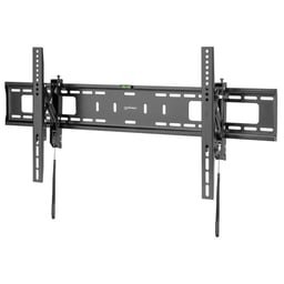Soporte de Pared Para Pantalla 43"-90" Manhattan 461863 Fijo Con Extension Frontal/Hasta 75KG/Color Negro