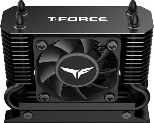Disipador P/Unidad de Estado Solido M.2 Teamgroup T-Force Dark AirFlow, Compatible Con Unidades M.2 2280, Color Negro, TJ190002