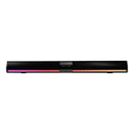 Barra de sonido Vorago, BSP-450, portátil, Bluetooth-5.0, 10m, USB, RGB, AUX, Micro-SD, color negro, BSP-450.