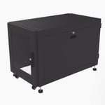 Gabinete Profesional de Piso Para Telecomunicaciones de 12UR, 1000 MM Profundidad Linkedpro LP-60100-12UR2