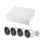 Kit IP 1080P Hikvision KIPCV2M/4B ColorVu NVR de 4 Canales/ 4 Camaras IP Bala