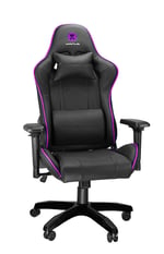 Silla Gamer Primus Thronos 200S PCH-202 Hasta 140KG, Color Negro/ Purpura