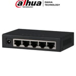 Switch Gigabit de 5 Puertos Dahua DH-PFS3005-5GT, No Admin/ Capa 2/ Carcasa Metalica/ Switching 10G/ Tasa de Reenvio de Paquetes 7.44 MBPS/ Memoria Bufer de Paquetes 1MB