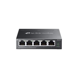 Switch Gigabit TP-Link ES205GP 5 Puertos/Administrable/Ethernet 10/100/1000/4XPOE Activo 65W/10GBIT/S/8000 Entradas