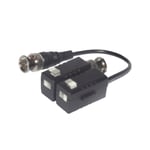 Kit de Transceptores Balluns Turbohd Hikvision Soporta HD-TVI/ AHD/ CVI/ CVBS, DS-1H18S/ E(B)