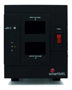 Regulador SMARTBITT SBAVR300W/300W/600VA/8 Contactos/Color Negro