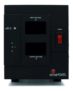 Regulador SMARTBITT SBAVR300W/300W/600VA/8 Contactos/Color Negro
