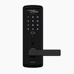 Cerradura Inteligente Kocom KDL-3750 con Apertura a Traves de APP/ Codigo para Visitantes/ Soporta Hasta 50 Tarjetas (No Incluidas)/ Contraseñas