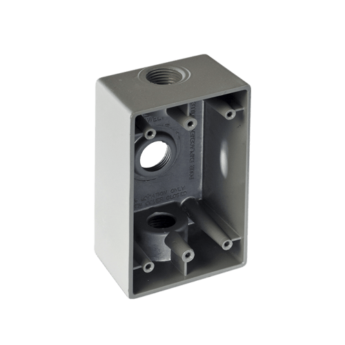 Caja Condulet FS de 3/4" (19.05MM) con Tres Bocas a Prueba de Intemperie, RR-0282