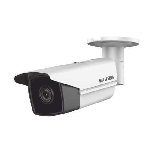 Camara Bala IP Hikvision DS-2CD2T43G2-4I/28 4MP/ Lente 2.8 MM/ 80 MTS IR Exir/ Exterior IP67/ WDR 120DB/ POE/ Videoanaliticos (Filtro de Falsas Alarmas)/ Ultra Baja Iluminacion/ Onvif