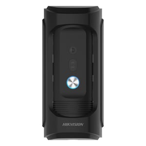 Frente De Calle Hikvision DS-KB8113-IME1(B) De 2MPX / Para Uso Rudo / Antivandalico IK09 / IP65 / PoE Estandar / 3M IR / Compatible Con Monitor IP Hikvision O Llamada Directo A App