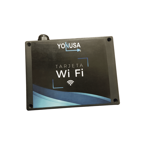 Módulo WIFI con Gabinete para Uso en Energizadores Yonusa TARJET-WIFI-V2