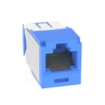 Conector Jack RJ45 Estilo TG, Panduit, CJE6X88TGBU, Mini-Com, Categoria 6A, Con Gel Resistente a la Corrosion, de 8 Posiciones y 8 Cables