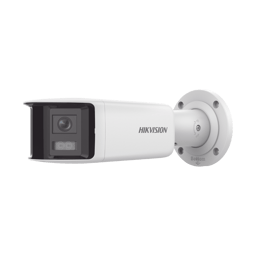 Camara Bala IP Hikvision DS-2CD2T47G2P-LSU/SL(C) 4MP/ 180°/ Lente 2.8 MM/ POE/ WDR 130°/ IP67/ Acusense/ MicroSD