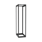 Rack de 4 Poster de 19" Panduit AR4P, Rieles Roscados #12-24 Profundidad Ajustable de 23 a 42 IN, 45 Unidades de Rack, Color Negro