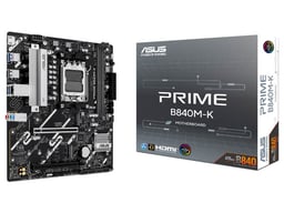 Tarjeta Madre ASUS Prime B840M-K Socket AM5/2xDDR5/HDMI/USB-C/Micro ATX