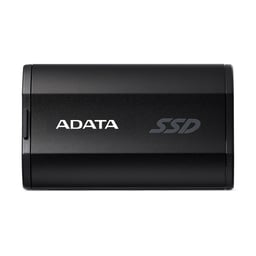 Unidad de Estado Solido Externo USB3.2 500GB Adata SD810-500G-CBK SD810, USB 3.2 Gen 2X2, Negro