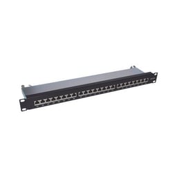 Panel de Parcheo de Impacto Linkedpro 24 Puertos CAT6A, LP-PP-CS-6A-24P