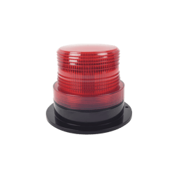 Burbuja Brillante Epcom X126-R 8 LEDS Color Rojo, Domo Rojo