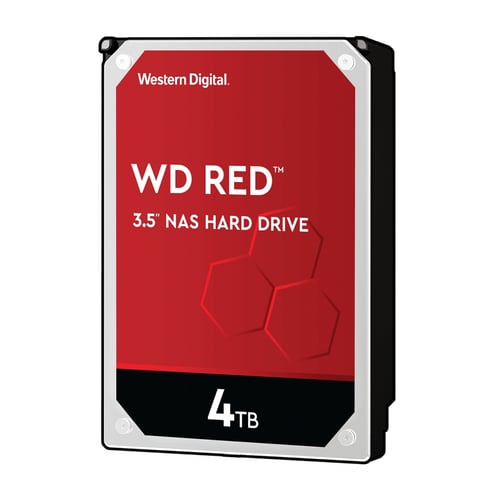 Disco Duro Interno 4TB WD Red 3.5" Sata III 5400RPM Para Nas, WD40EFAX