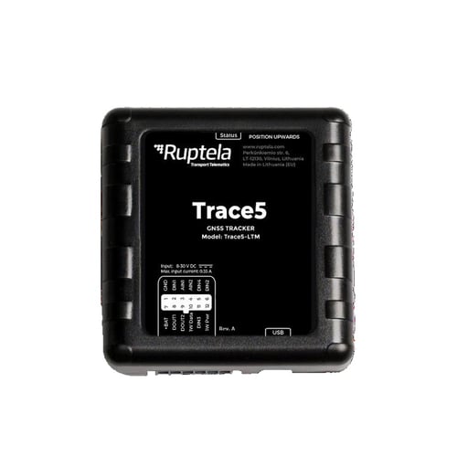Localizador Vehicular 2G y 4G Ruptela TRACE5 Rastreo/ Conduccion Eficiente/ Deteccion de JAMMER/ Registro de Conductores/ Sensores Adicionales