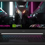 Laptop Gigabyte Gamer Aorus 17 BSF-73LA654SH 17.3"/RPL I7-13700H/240HZ/16GB DDR5/1TB SSD/RTX 4070/Win 11/Color Negro