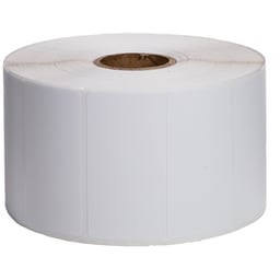 Caja C/24 Rollos De Etiquetas Termicas Evotec EV-3011C / 2"X1" / 2000 Etiquetas Por Rollo / Blanco