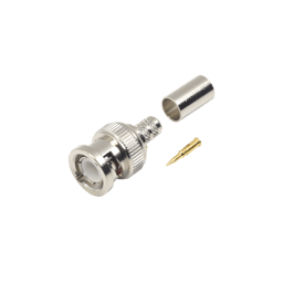 Conector BNC Macho de Anillo Para Cables RG-8/X,LMR-240, RFB-1107-1X