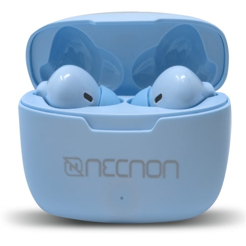 Audifono Inalambrico Necnon NTWS-03 NBAB030300 Bluetooth/ Indicador LED/ 200MAH/ Color Azul