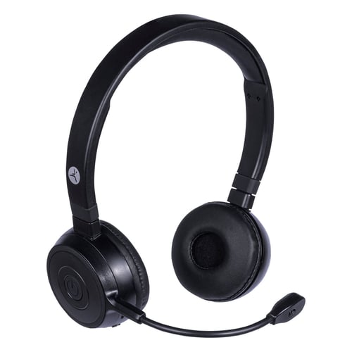 Diadema Con Microfono Techzone TZDIBT02, Inalambrico/ Bluetooth 5.0/ Color Negro