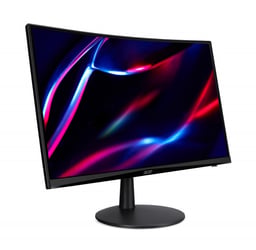 Monitor 23.6" Acer Nitro ED240Q, LCD/Curvo/Panel VA/HDMI/VGA/Full HD/100HZ/Negro, UM.UE0AA.H01