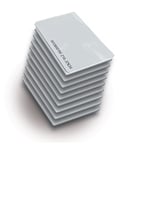 Paquete de 10 Tarjetas ID ZKTECO IDCARDN, 125 KHZ/ 0.88MM/ Folio Impreso, A16060006