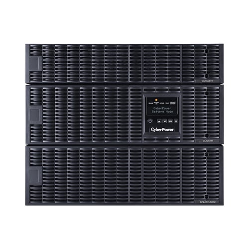 No Break Cyberpower OL10KRTF 10000VA/10000W Online Entrada 200-240 VAC/ Salida 120-240, Convertible Torre/ Rack, 8U, 6 X Nema 5-20R, 3 X Nema L6-30R, 1 Hardwire
