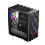 Gabinete Deepcool Matrexx 40 3FS, Micro ATX / Ventiladores Led 3 Colores / Vidrio Templado Mini-ITX / Micro-ATX / USB 2.0 / 3.0 / Sin Fuente