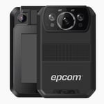 Body Camera Epcom XMR-R3 Video 4K/ GPS Interconstruido/ Conexion 4G-LTE/ WIFI/ Bluetooth/ Sistema Basado en Android