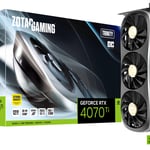 Tarjeta de Video Zotac Gaming Geforce RTX 4070TI 12GB Triple Ventilador GDDR6/ HDMI/ PCIE X16, ZT-D40710J-10P