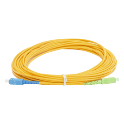 Jumper de Fibra Óptica LinkedPro Monomodo SC/UPC-SC/APC Simplex by Epcom LPSM3SCUSCAS15/Amarillo/de 15M